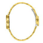 Lee Cooper Crystals White MOP Dial Gold Watch - LC08098.120