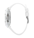 Lee Cooper Multifunction Silver Dial White Silicone Watch – LC07975.333