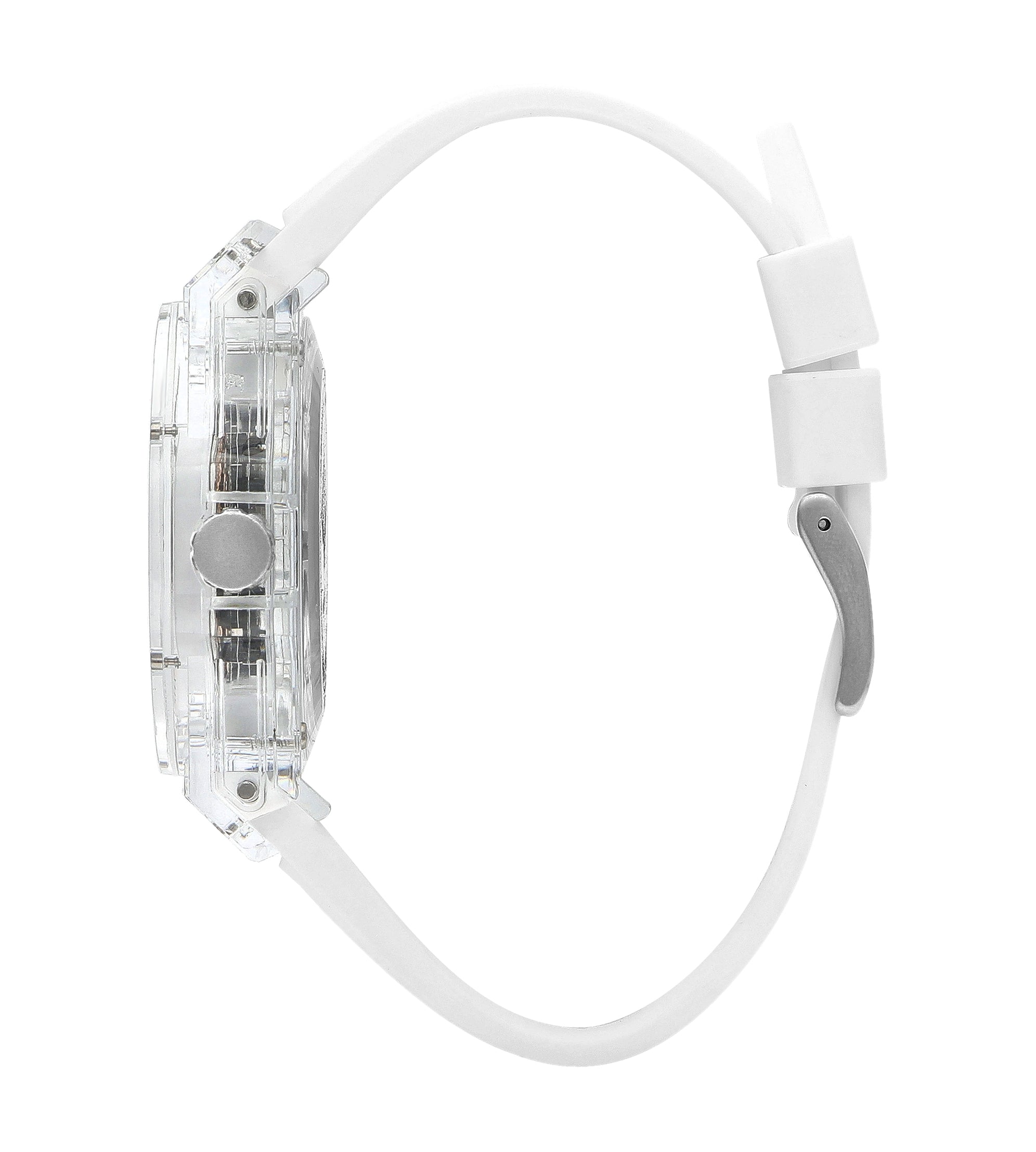 Lee Cooper Multifunction Silver Dial White Silicone Watch – LC07975.333 Secundaire afbeelding