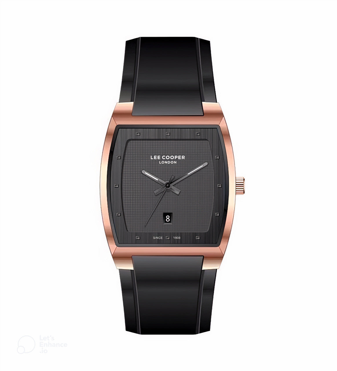 Lee Cooper Black Dial Analog Leather Strap Watch – LC07061.451 Hoofdafbeelding