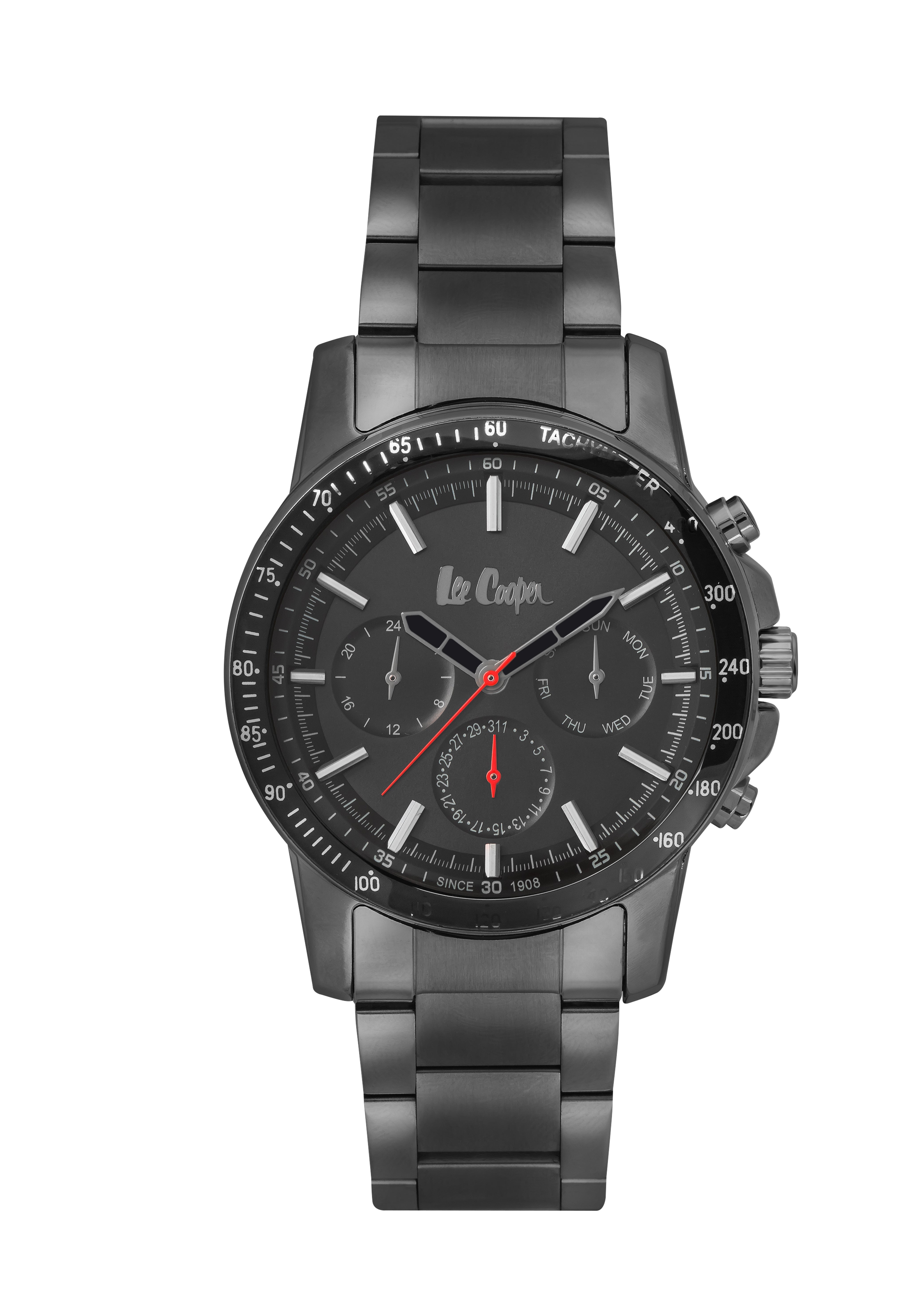 Lee Cooper Multi-Function Analog Black Dial Watch – LC06882.050 Hoofdafbeelding