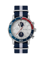 Lee Cooper Multi-Function White Dial Two Tone NATO Watch – LC06926.339