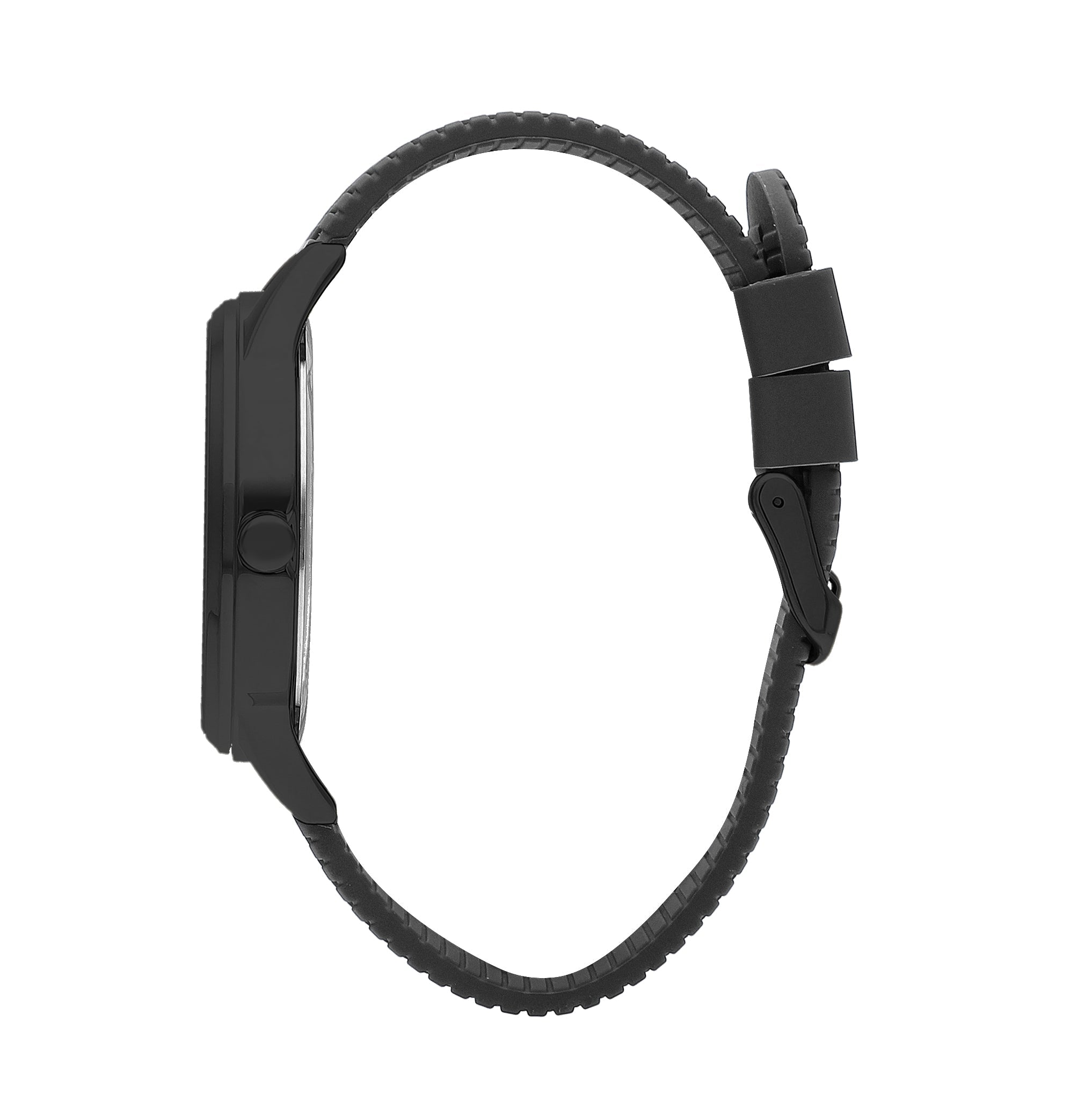 Lee Cooper Watch Grey Dial Graphite Silicone Strap – LC07715.651 Secundaire afbeelding