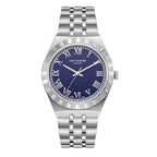Lee Cooper Jayden Blue Dial Silver Watch - LC08060.390