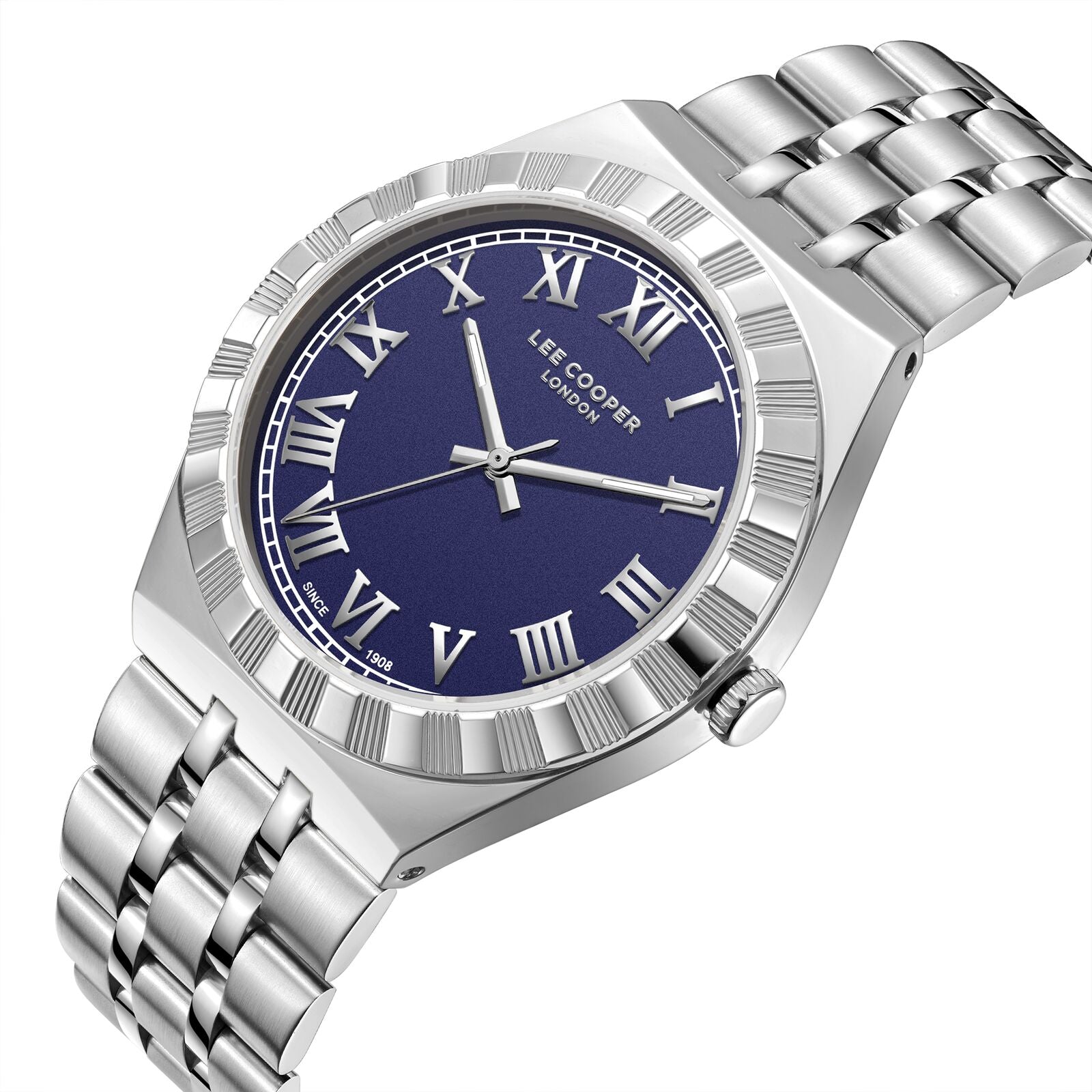 Lee Cooper Jayden Blue Dial Silver Watch - LC08060.390 Secondary image