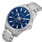 Lee Cooper Malo Multifunction Blue Dial Silver Watch - LC08105.390