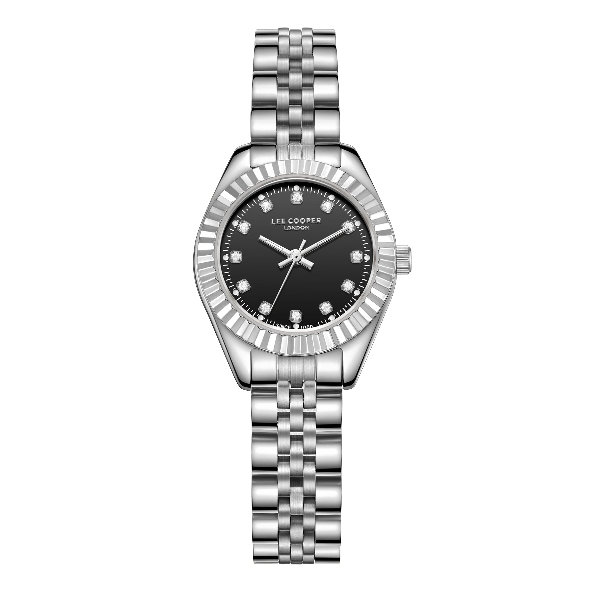 Lee Cooper 28MM Silver Analog Metal Strap Watch – LC07956.350 Hoofdafbeelding