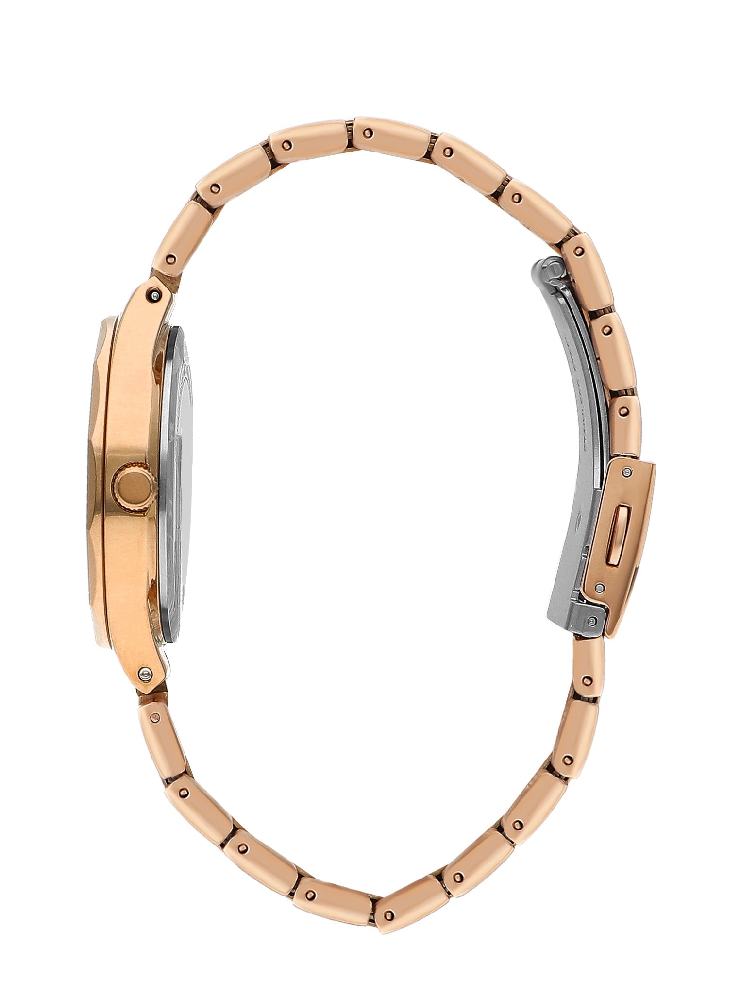 Lee Cooper StyleWork White and Green MOP Dial Rose Gold Watch – LC07922.470 Secundaire afbeelding