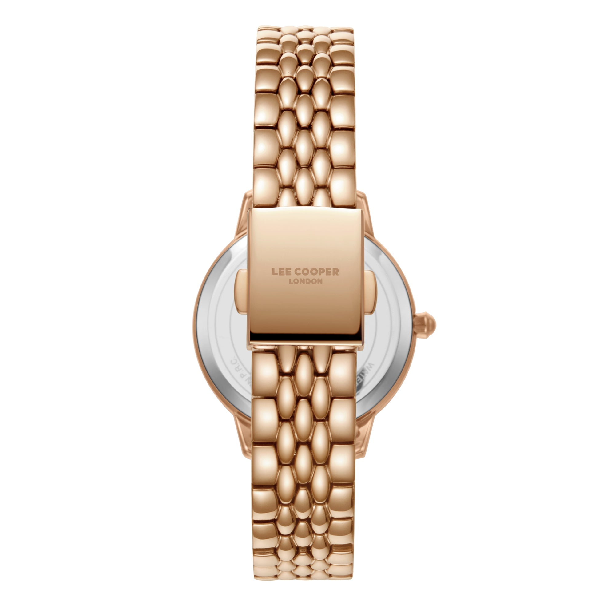 Lee Cooper Night Out Black Dial Rose Gold Watch – LC07941.450