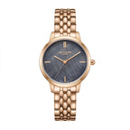 Lee Cooper Night Out Black Dial Rose Gold Watch – LC07941.450