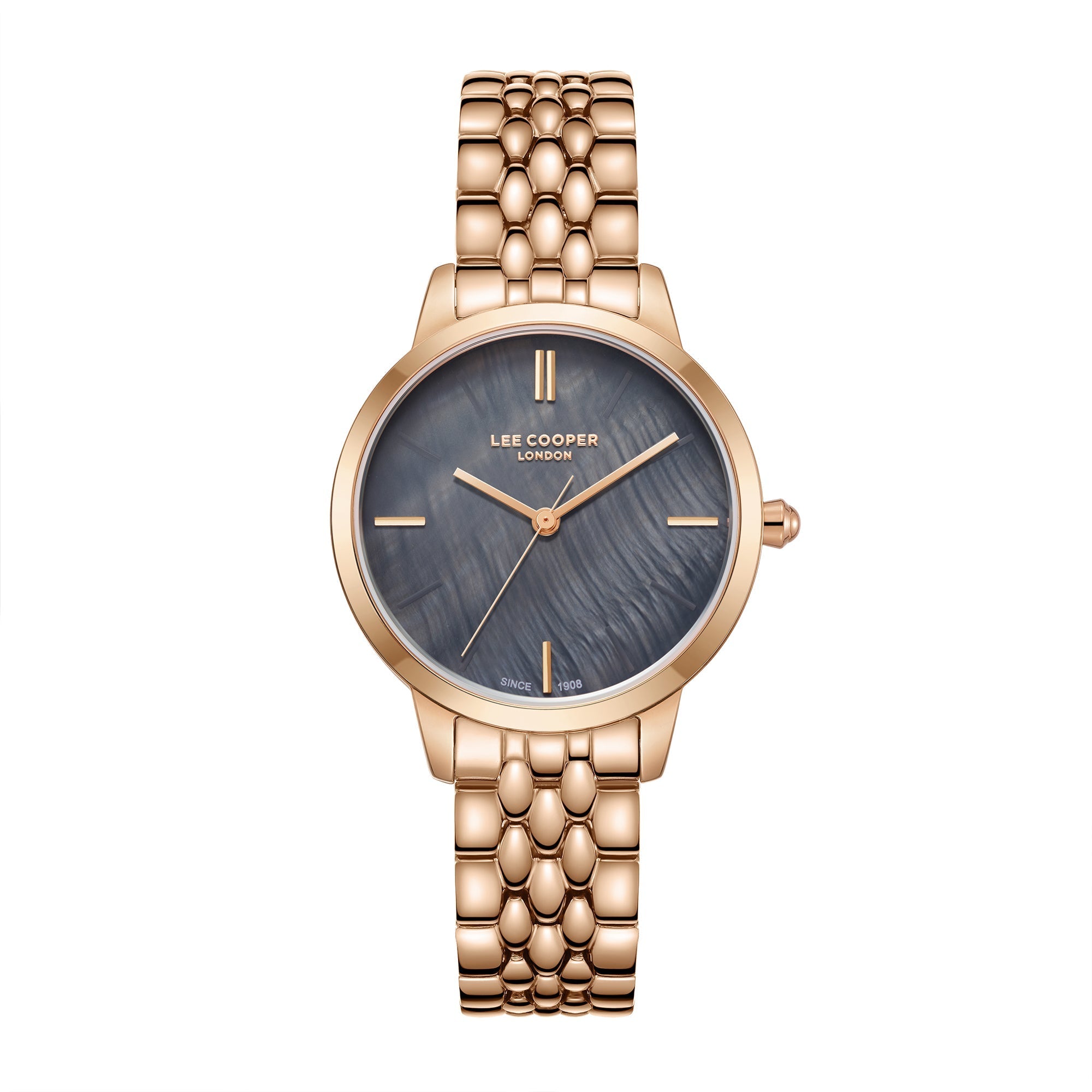 Lee Cooper Night Out Black Dial Rose Gold Watch – LC07941.450 Hoofdafbeelding