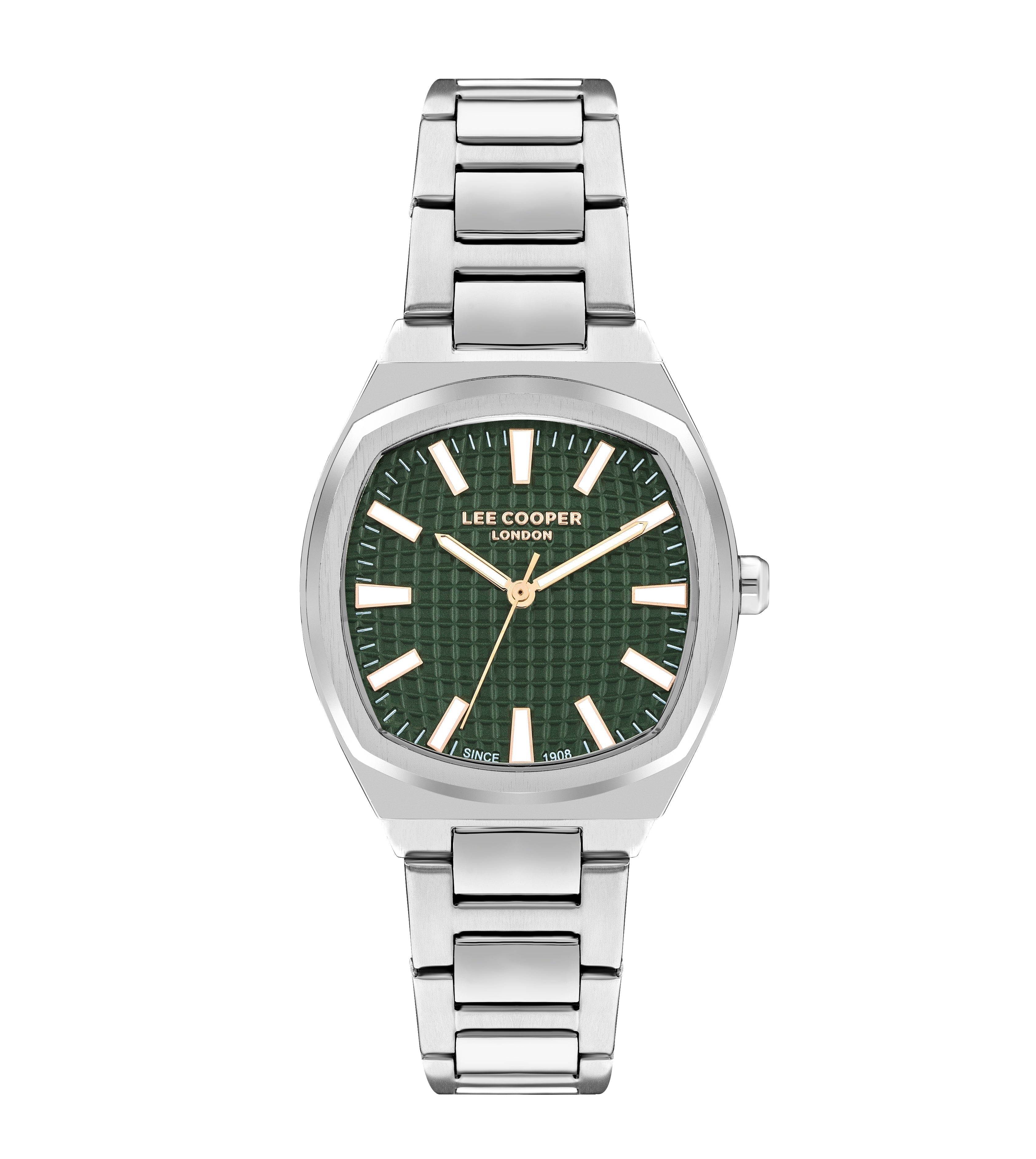 Lee Cooper Elegance Green Dial Silver Watch – LC07985.370 Main image