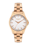 Lee Cooper Classic Silver Dial Rose Gold Watch – LC07923.430
