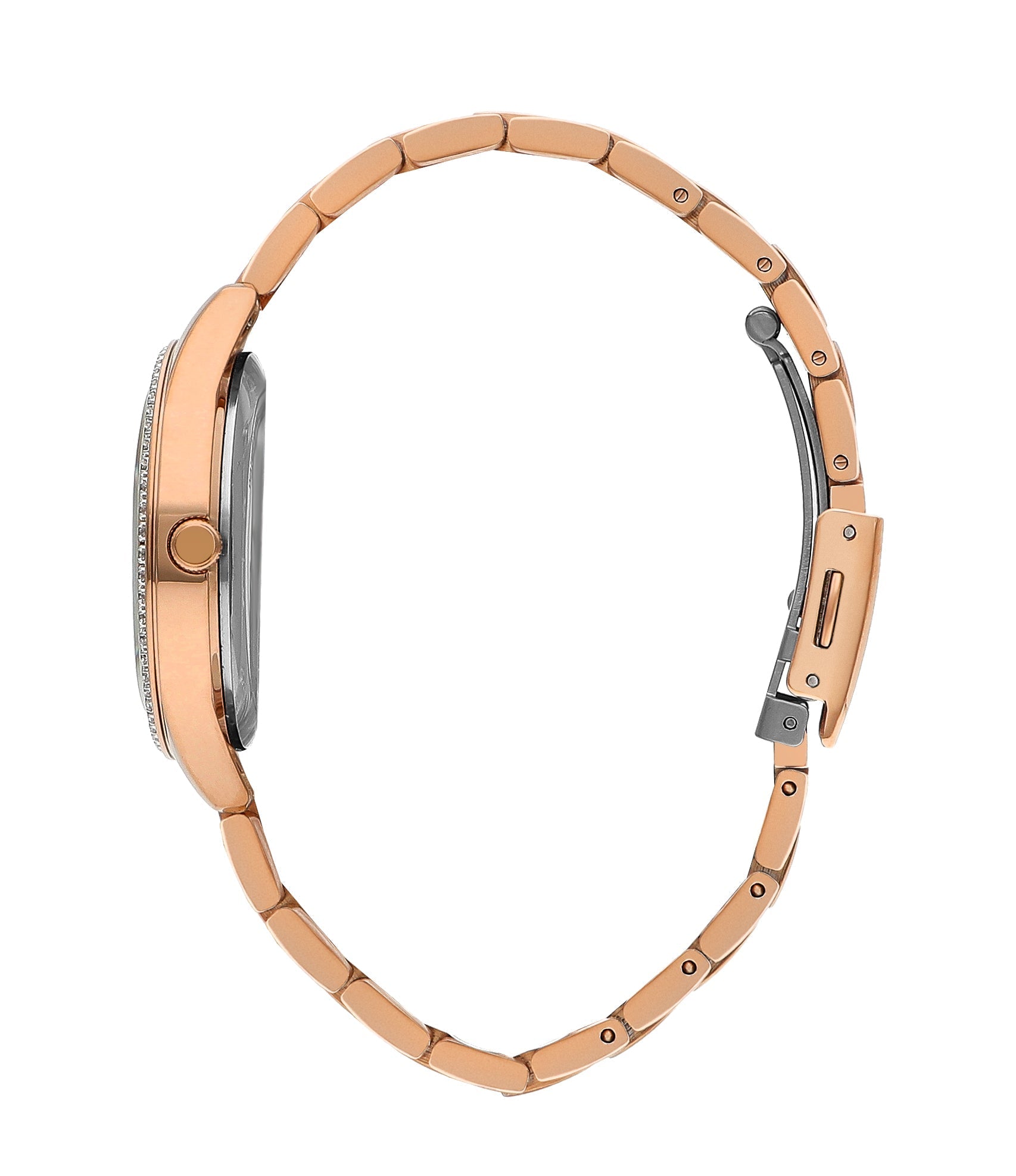 Lee Cooper 34MM Rose Gold Analog Metal Strap Watch – LC07928.430 Secundaire afbeelding