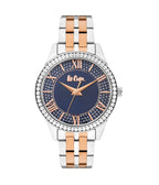 Lee Cooper Classic Blue Dial Two Tone Watch – LC07928.590
