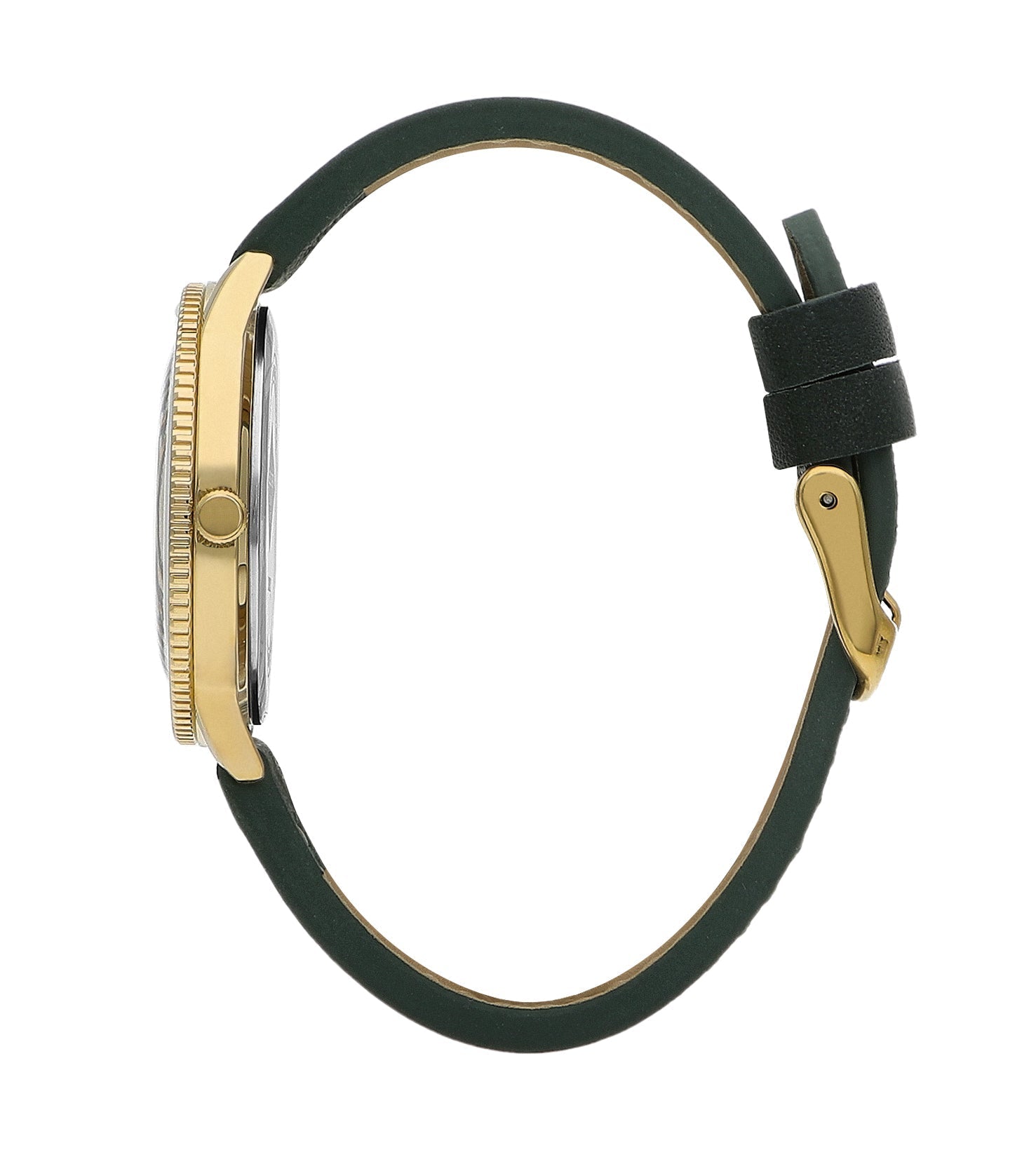 Lee Cooper Fashion Green Dial and Genuine Leather Strap Watch – LC07932.177 Secundaire afbeelding
