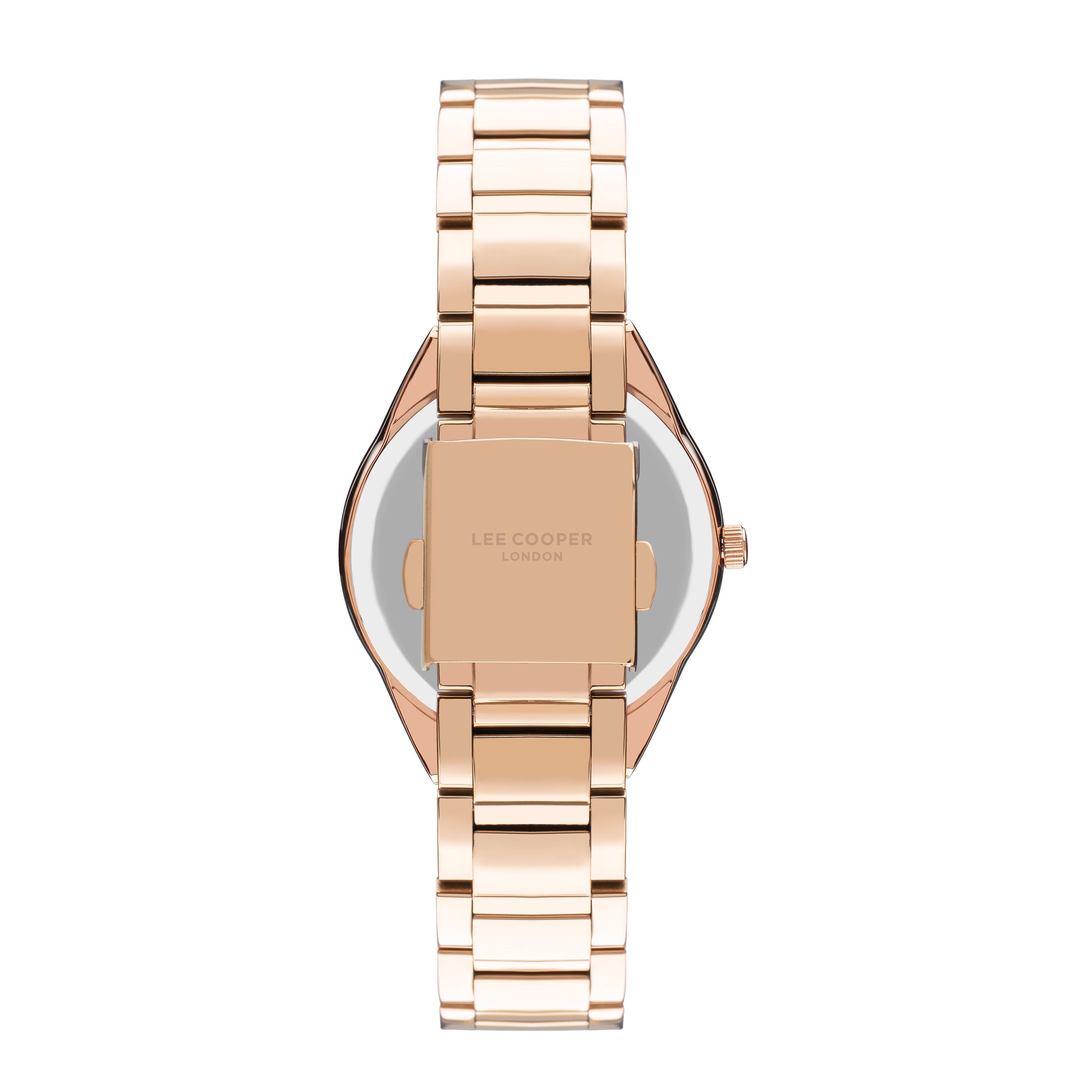 Lee Cooper StyleWork Multifunction White MOP Dial Rose Gold Watch – LC07456.420