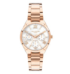 Lee Cooper StyleWork Multifunction White MOP Dial Rose Gold Watch – LC07456.420