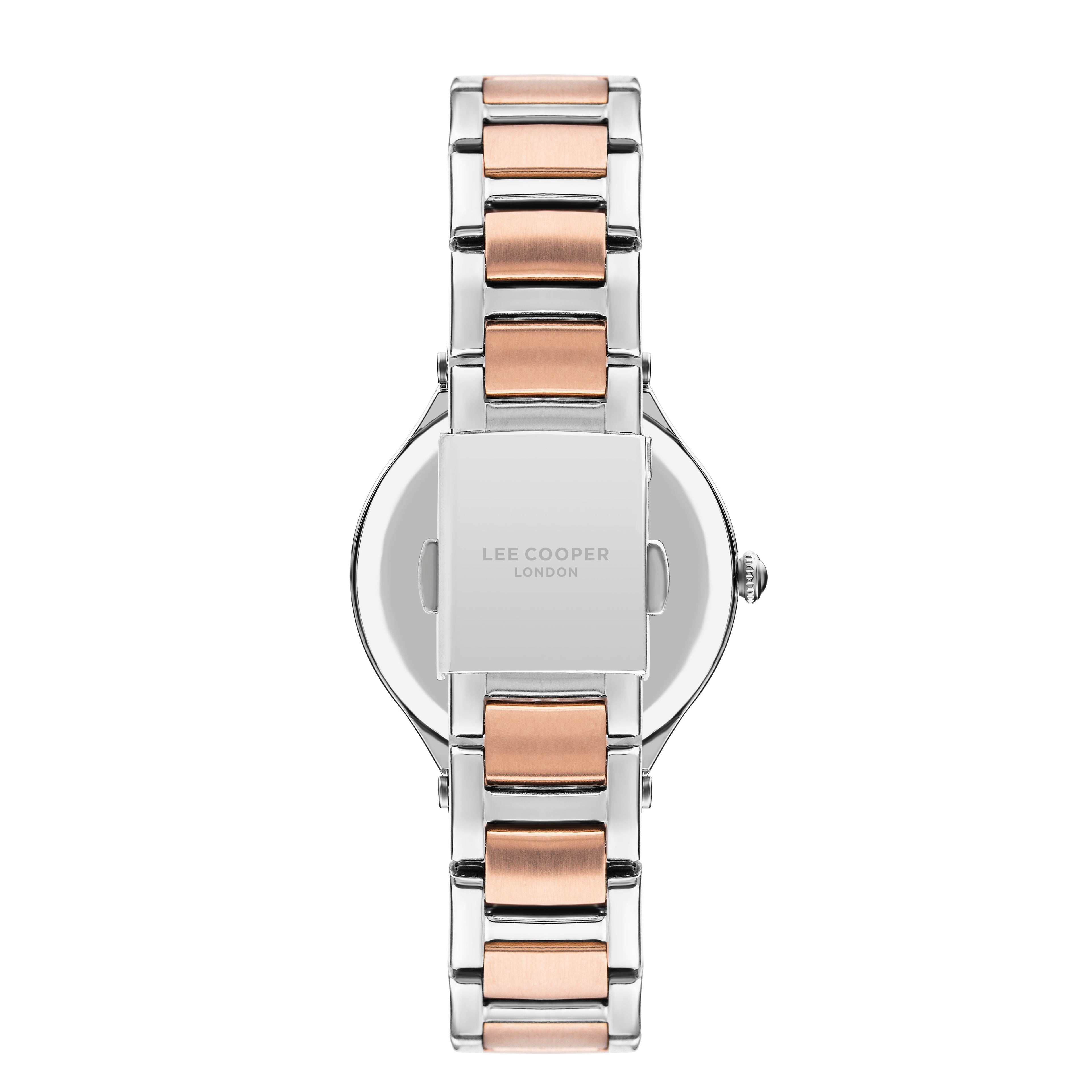 Lee Cooper Classic Silver Dial Two Tone Watch – LC07440.520