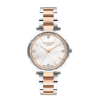 Lee Cooper Silver & Rose Gold Analog Stainless Steel Watch – LC07591.530
