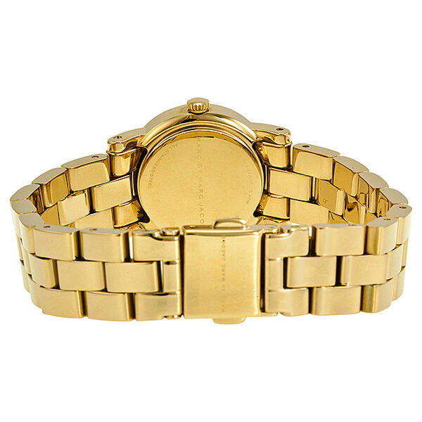 Marc By Marc Jacobs Amy Multi Color Crystal Gold Tone Watch MBM3218