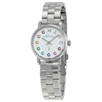 Marc By Marc Jacobs Baker Crystal Markers Silver Watch MBM3423