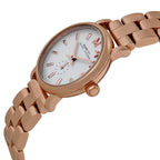 Marc By Marc Jacobs Baker White Dial Rose Gold Watch MBM3248