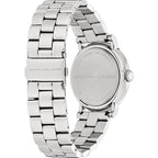 Marc By Marc Jacobs Baker White Dial  Silver Watch MBM3242