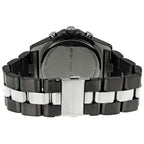 Marc By Marc Jacobs Blade Chronograph Gunmetal Silver Tone Watch MBM3179