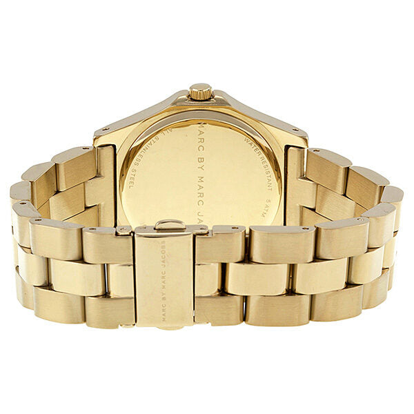 Marc By Marc Jacobs Blade Gold Tone Watch MBM3126