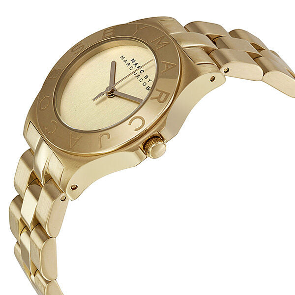 Marc By Marc Jacobs Blade Gold Tone Watch MBM3126
