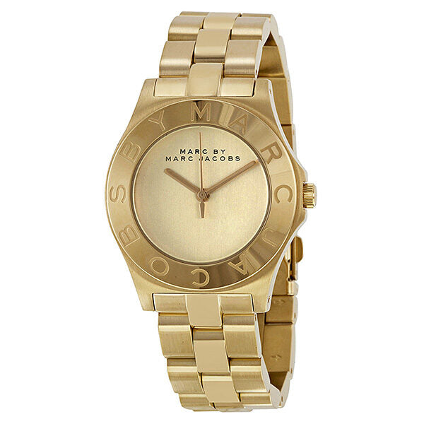 Marc By Marc Jacobs Blade Gold Tone Watch MBM3126