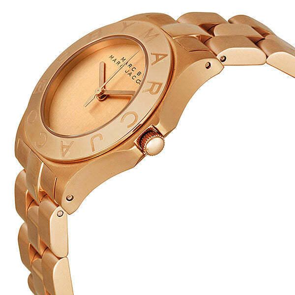 Marc By Marc Jacobs Blade Rose Dial Roségouden Horloge MBM3127 Secundaire afbeelding