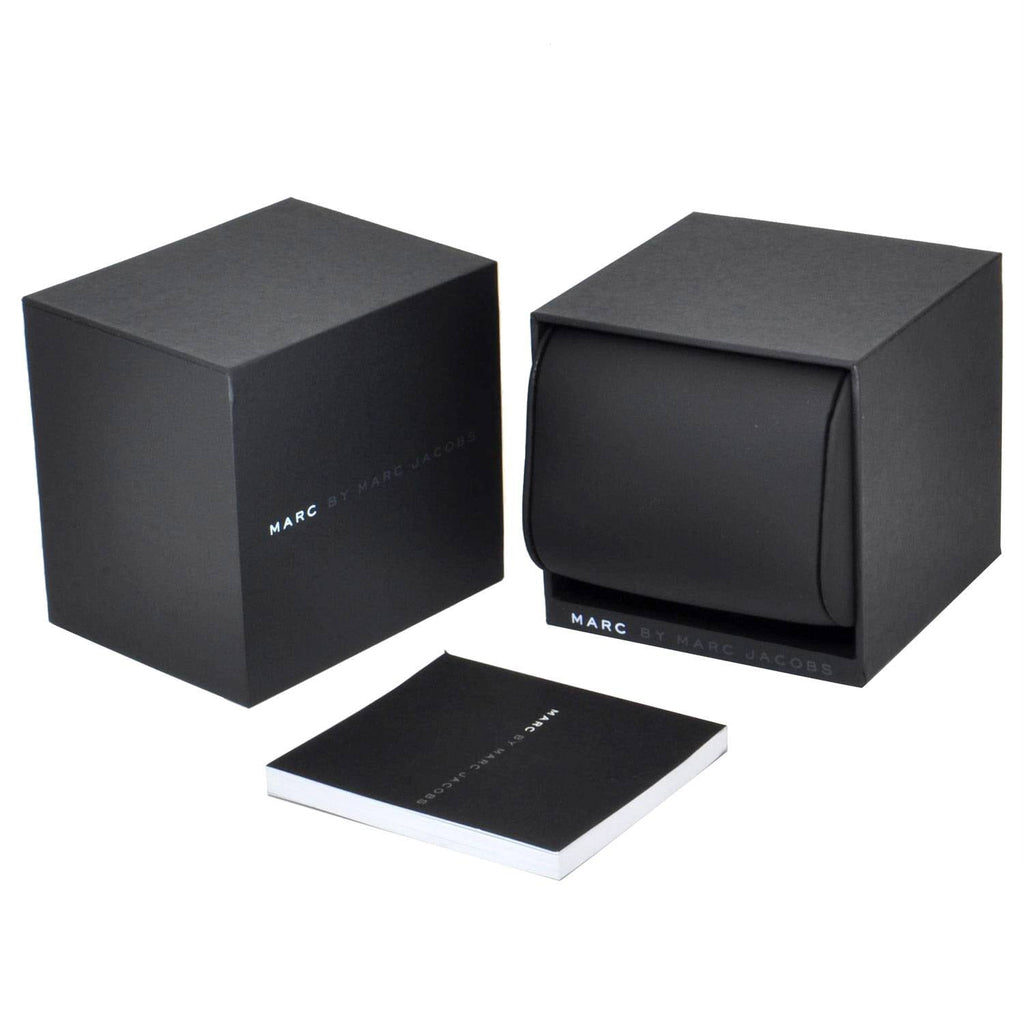 Marc By Marc Jacobs Blade Chronograph Grey Dial Two Tone Watch MBM8583