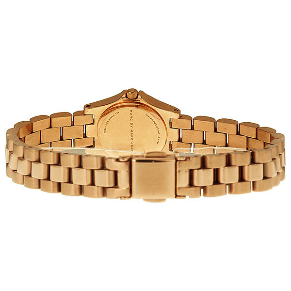 Marc By Marc Jacobs Henry Dinky Blue Dial Rose Gold Watch MBM3204