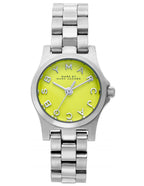 Marc By Marc Jacobs Henry Dinky Green Dial Silver Tone Watch MBM3201
