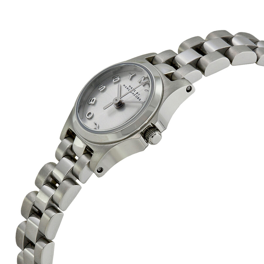 Marc Jacobs Henry Dinky horloge met zilveren wijzerplaat MBM3198 Secundaire afbeelding