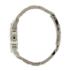 Marc By Marc Jacobs Henry White Dial Crystal Date Silver Watch MBM3044
