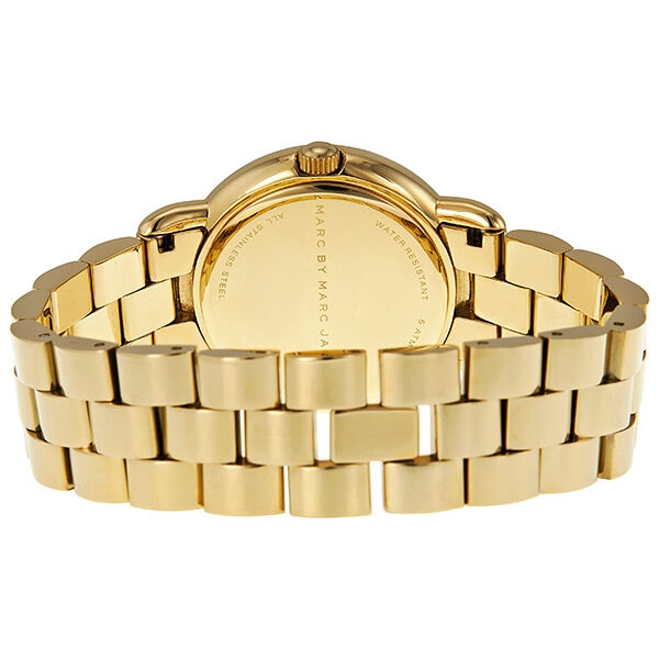 Marc By Marc Jacobs Marci Mirror Dial Gold Watch MBM3098