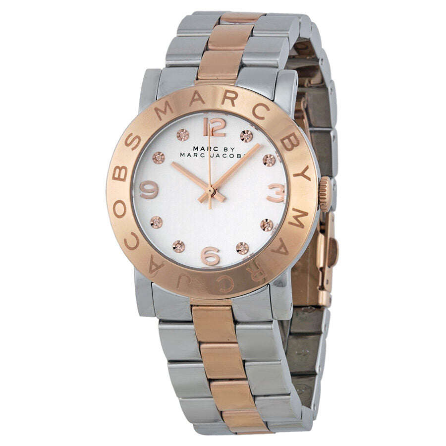 Marc By Marc Jacobs Blade White Dial Rose Gold Watch MBM3129