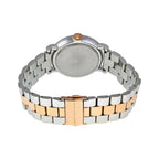 Marc By Marc Jacobs Baker Gold Markers Silver Watch MBM3312