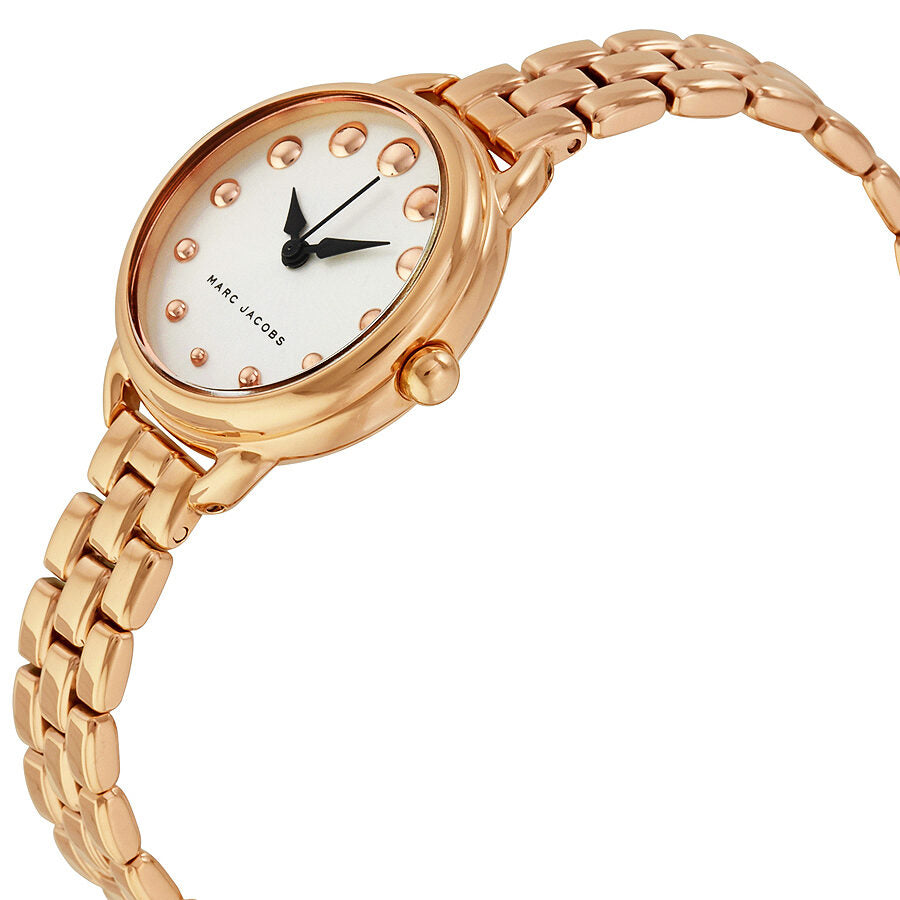 Marc Jacobs Betty horloge met witte wijzerplaat en gouden accenten MJ3496 Secundaire afbeelding