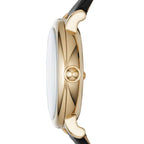 Marc Jacobs Classic Mini White Dial Gold Watch MJ1537