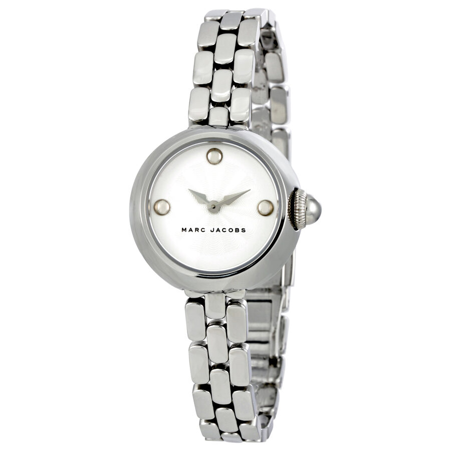 Marc Jacobs Courtney White Dial Silver Watch MJ3456 Hoofdafbeelding