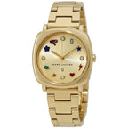Marc Jacobs Mandy Gold Dial Gold Steel Watch MJ3549