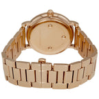 Marc Jacobs Roxy White Dial Rose Gold Tone Watch MJ3523