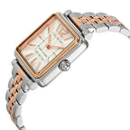 Marc Jacobs Vic Silver Dial Two Tone Watch MJ3463