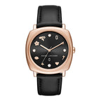 Marc Jacobs Mandy Black Dial Rose Gold Watch MJ1565