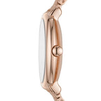Marc Jacobs Mandy White Dial Rose Gold Watch MJ3574