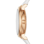Marc Jacobs Vic Silver Dial Rose Gold Watch MJ1634